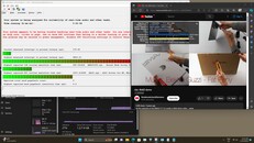 Maximum latency when opening multiple browser tabs and playing 4K video material