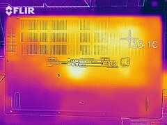 Heat development - Bottom (idle)