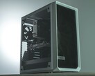White PC case with side panel and mesh front showing internal components and cooling fans. (Image source: Anthony Roberts / Unsplash)