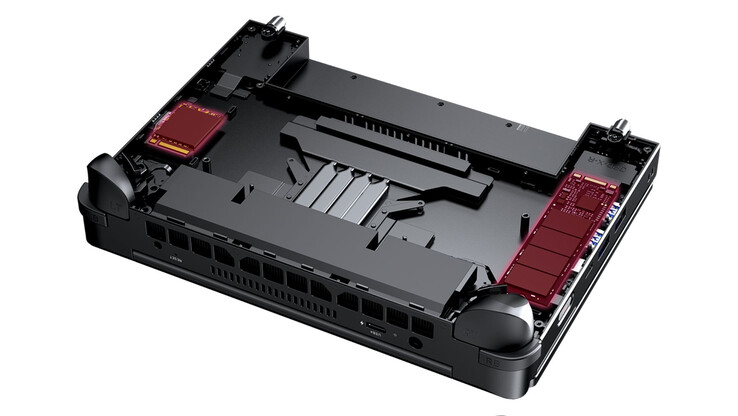 A look at the internal layout of the GPD Win Max 3.