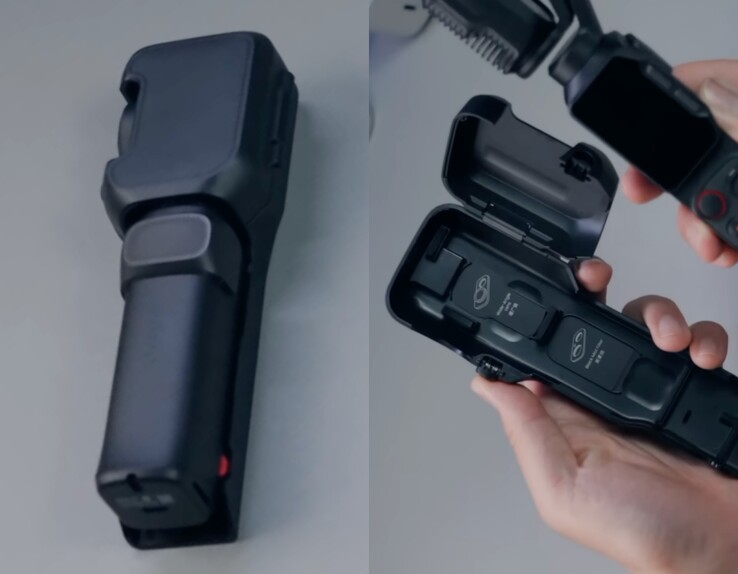 The Osmo Pocke 4 doesn't come with a case that fully protects the camera.