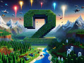 Minecraft creator Markus Persson has officially announced Minecraft 2 as a "spiritual successor". (Image source: DallE 3)