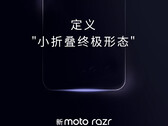 This year's Razr may be known as the Razr 40 Ultra outside China. (Image source: Motorola)