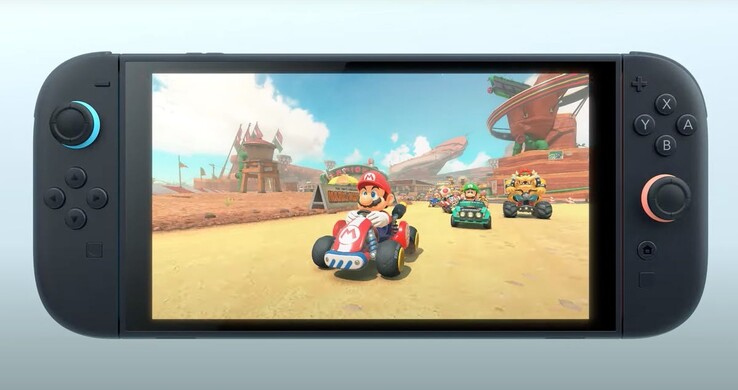 The official first look at the Nintendo Switch 2. (Image source: Nintendo)