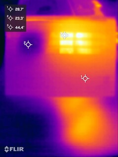 Surface Temperature Stress Test (Bottom Side)