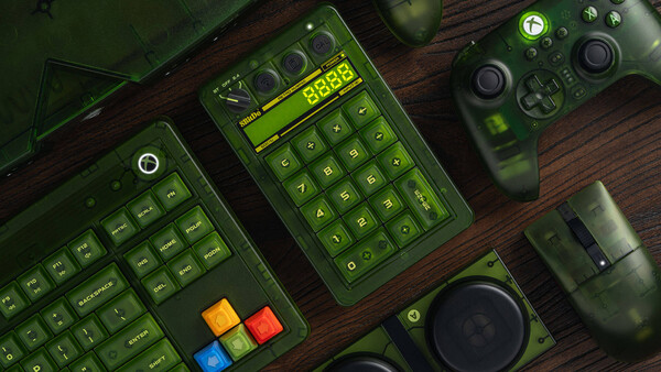 The Retro 18 Mechanical Numpad completes 8BitDo's Xbox-themed desktop accessories.