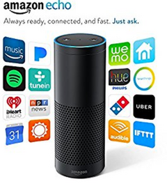 The Amazon Echo may soon be able to place phone calls and intercom with other Alexa devices. (Source: Amazon)
