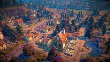 An image showing buildings in Fabledom.