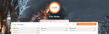 Fire Strike w/ Fan Boost