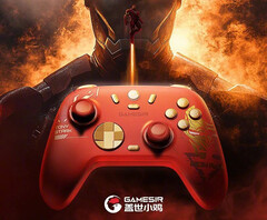 The GameSir Morning Star 2 Iron Man Edition controller will be available in September. (Image source: GameSir)