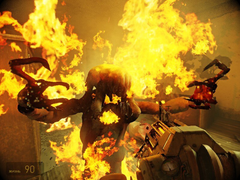 A screengrab of Half Life 2 RTX running on PC (image source: Steam Community)