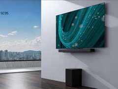 The LG SC9S soundbar features Triple Sound technology. (Image source: LG)