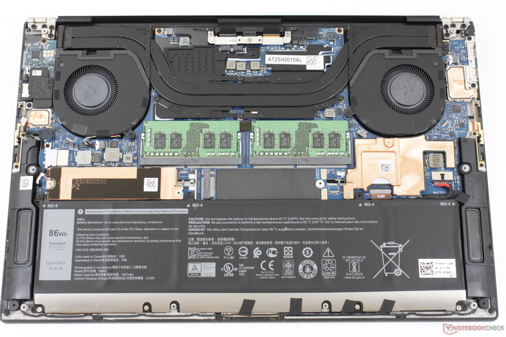 Dell XPS 15 9500 for comparison