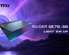 MSI has refreshed the MSI Raider GE76 and GE66 with new Intel and Nvidia hardware (image via MSI)