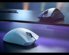 Both the black and white variants of the Razer DeathAdder V3 Pro gaming mouse are on sale on Amazon. (Image source: Razer)