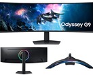 Samsung Odyssey G95C gaming monitor views