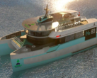 Green Navy's electro-propulsion systems provide a range of 300km at 8.3 knots, which is approximately 36 sailing hours. (Source: Green Navy)