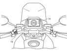 TFT instrument display and handlebar mounted controls for switching between wide and zoomed in views (Image source: Suzuki)