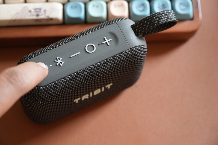 The Tribit PocketGo portable Bluetooth speaker has a dedicated Bluetooth button