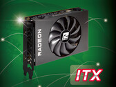 The PowerColor RX 6500 XT has two video outputs. (Image source: PowerColor)