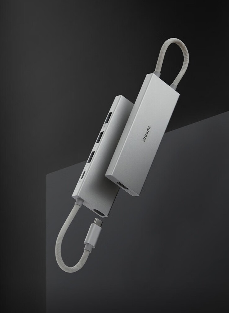 The Xiaomi Type-C 5-in-1 docking station. (Image source: Xiaomi)