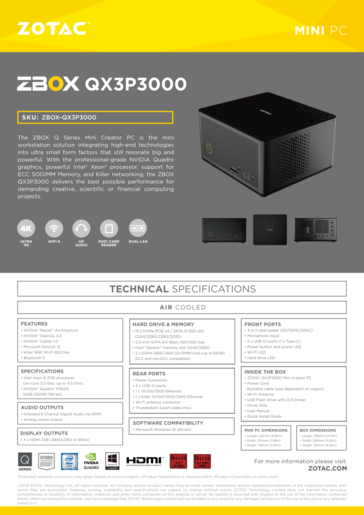 ZBox QX3P3000