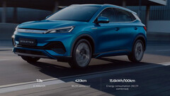 The Atto 3 starts from €44,740 in Brussels (image: BYD)