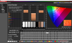 ColorChecker before calibration