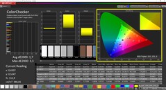 CalMAN ColorChecker calibrated