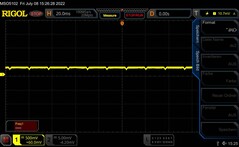 50% brightness with DC dimming