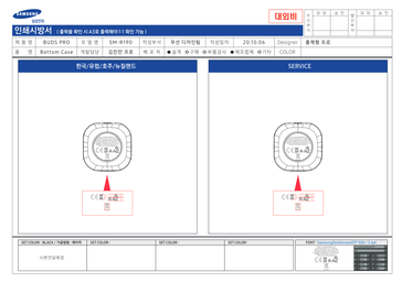 The SM-R190's registration involves the name "Buds Pro". (Source: FCC)