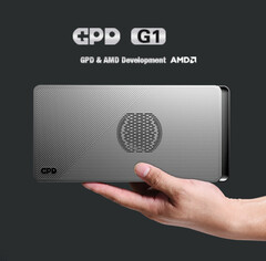 The GPD G1 still relies on an AMD RDNA 3 laptop GPU. (Image source: GPD)