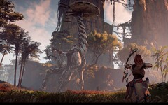 Roam, survive, and fight all manner of mechanical monsters in Horizon: Zero Dawn. (Image Source: Steam)
