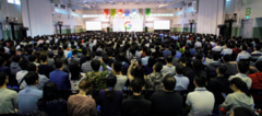 Google welcomes its new employees courtesy of HTC. (Source: Google)