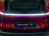 The front Model Y light bar can be turned off (Image source: daltybrewer/X)