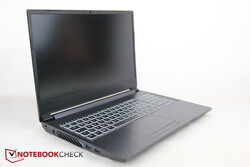 The Schenker XMG Apex 15, provided by Schenker