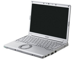 The Panasonic Let’s Note CF-SV7 is a bit on the thick side with all the high-end specs and options. (Source: Panasonic)