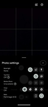 Photo settings