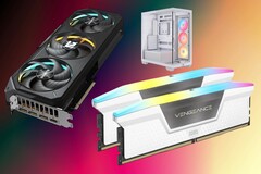 The bundle includes a powerful RTX 5070 graphics card, 64 GB DDR5 kit, and a well-reviewed PC case.