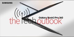 Samsung Galaxy Book 3 Pro 360. (Image Source: TheTechOutlook)