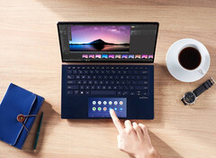 Next generation Asus Zenbook UX334, UX434, and UX534 will double down on the touchpad-turned-ScreenPad (Source: Asus)