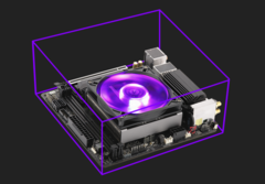 A compact RGB cooler for small form factor cases. (Source: Cooler Master)