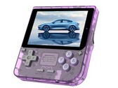 The Powkiddy V10 is available in multiple colours, including this fetching Transparent Purple finish. (Image source: Powkiddy)