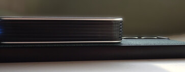Thickness of Aulumu M10 (top) vs Moto G Stylus 2024.