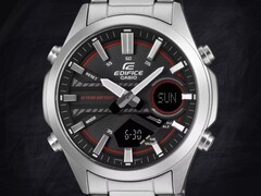 Casio’s Edifice EFV-C120D-1A4 watch (pictured) is now available in the UK. (Image source: Casio)