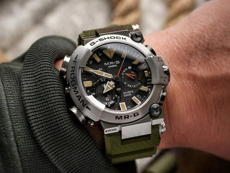 The Casio MRG-BF1000RG-3A watch. (Image source: Casio)