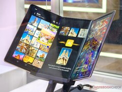 The dual-folding Samsung tablet, potentially called the Galaxy G Fold or Galaxy Z TriFold, is now set to launch in several countries. (Image source: Notebookcheck)