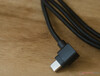 The included braided USB-C cable is plenty long