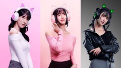 Razer is launching two new versions of its pupular kitty headset (Image source: Razer)