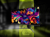 The MAG 341CQP is the second-largest QD-OLED monitor that MSI has shown at CES 2024. (Image source: MSI)
